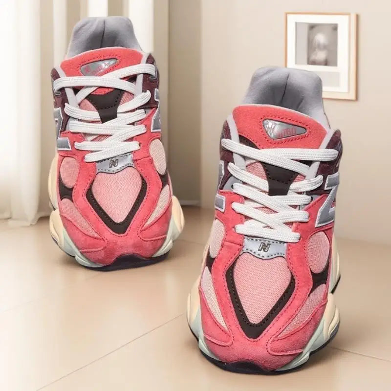 Women's shoes 2024 summer 1906R sports shoes men's shoes retro casual dad shoes brown gray blue