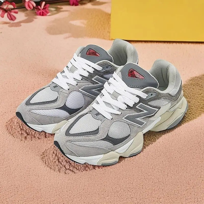 Women's shoes 2024 summer 1906R sports shoes men's shoes retro casual dad shoes brown gray blue