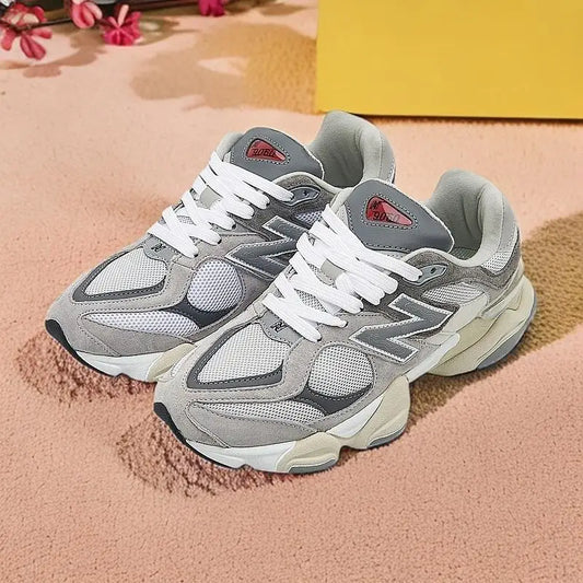 Women's shoes 2024 summer 1906R sports shoes men's shoes retro casual dad shoes brown gray blue