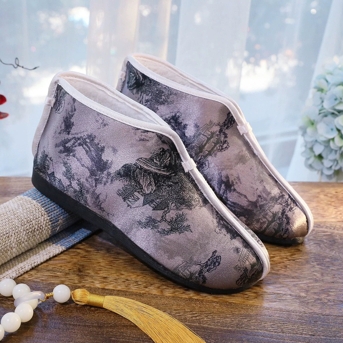 Fashion Thick Boots Casual Women Shoes Winter Boots Ladies Botas De Nieve Warm Botas Mujer Zapatos Cotton Shoes Woman Botines