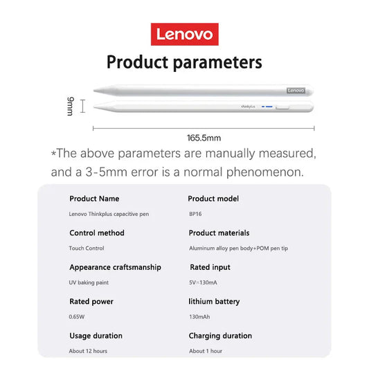 Lenovo Stylus Pen For Tablet Mobile Android ios Phone iPad Accessories