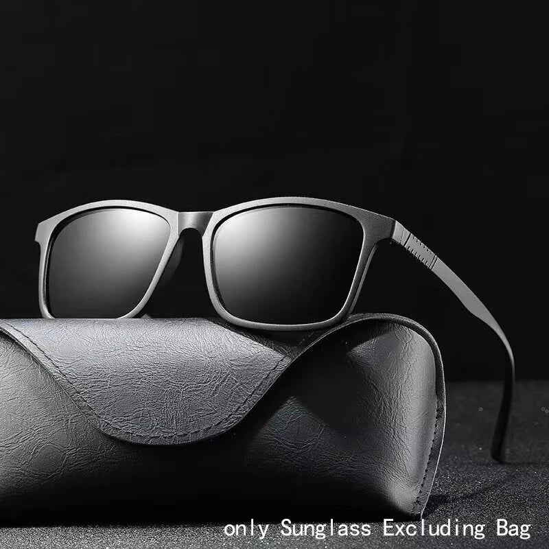 2024 New Men's Business Polarized Sunglasses Square Frame Fashion