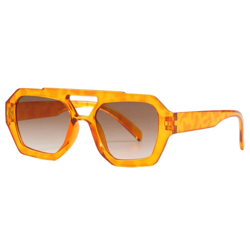New Women's Fashion Irregular Square Sunglasses Personalized Retro