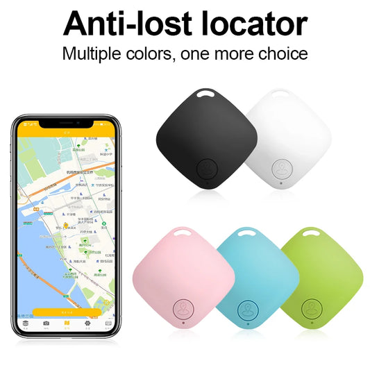 Mini Portable Finder Bluetooth Rhombus Anti-Lost Device Pet Kid