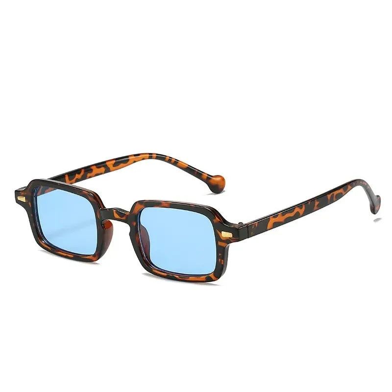 Simple Square Sunglasses Men and Women Retro Glasses Summer Sunshade
