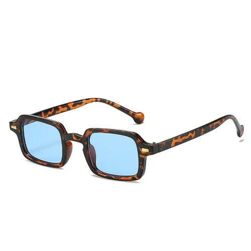Simple Square Sunglasses Men and Women Retro Glasses Summer Sunshade