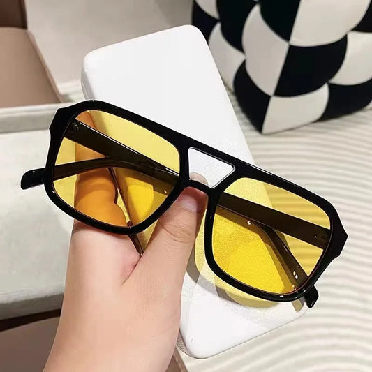 Square Oversized Sunnies Studios Aesthetic Shades Sunglasses for Women
