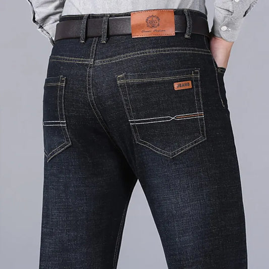 New Men Classic Jeans Jean Homme Pantalones Hombre Men Mannen Soft
