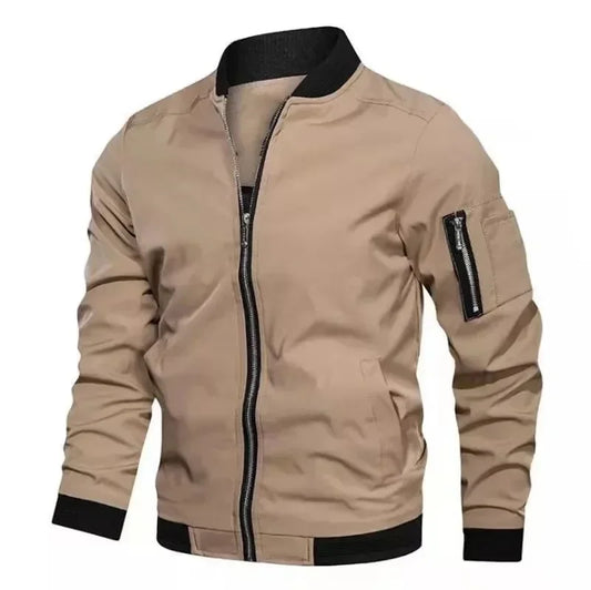 Men's Jacket Autumn Long Sleeve Baseball Uniform Windproof Cycling