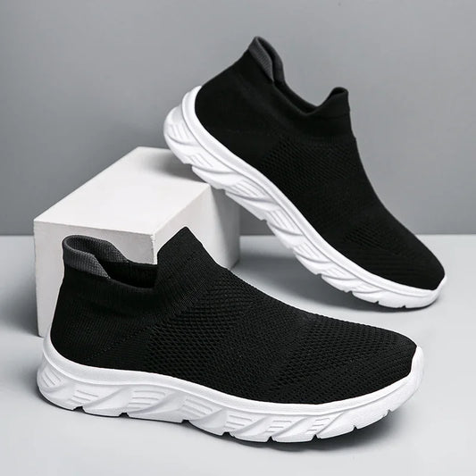 Breathable Men Casual Shoes Lightweight Male Vulcanized Shoes Outdoor