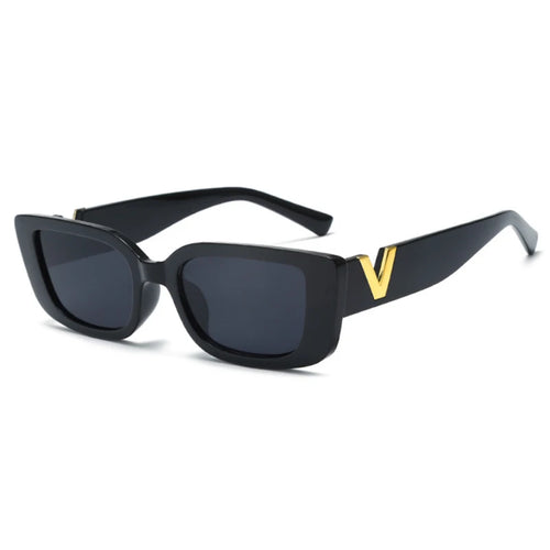 Fashion Rectangle Sunglasses Women Luxury Brand Vintage Small Frame