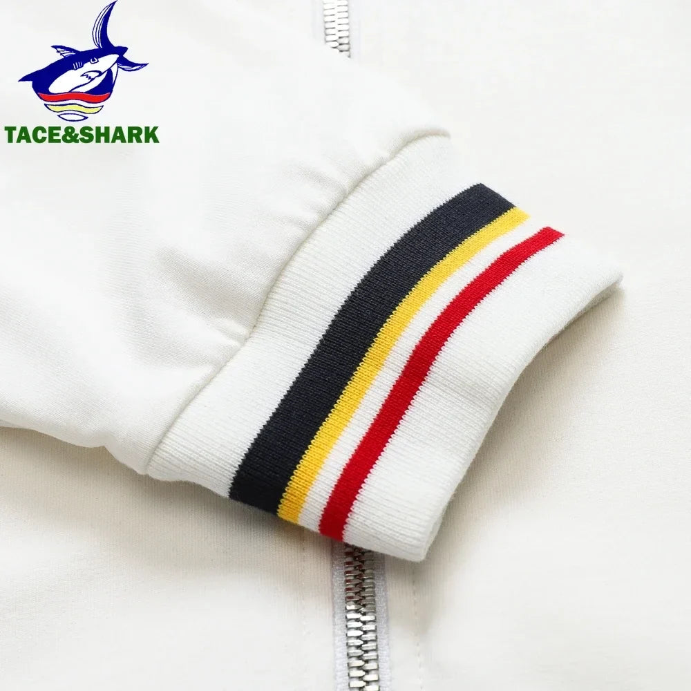 High Quality Embroidery Fashion Tracksuit Autumn Men's Sportswear Two