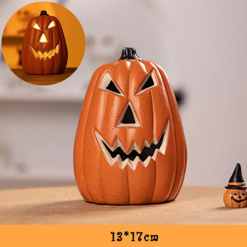 Halloween Decoration Pumpkins Lamp For Home Yard Garden Outdoor Decor Hallowen Horror House Skull Party Props Glow in The Dark