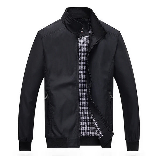 Spring and Autumn Men's Coat Fashion Trend Casual Jacket Large Loose