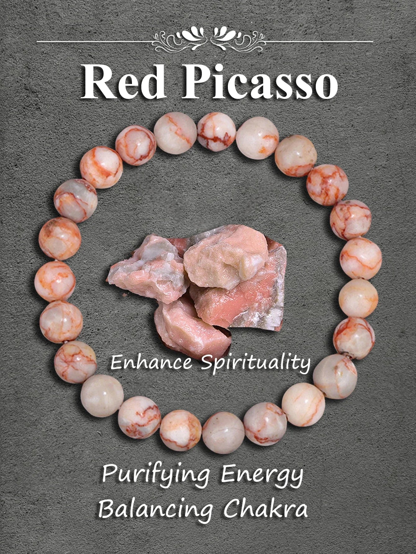 Natural Malachite Stone Beaded Bracelet for Healing Protection Positive Energy Spiritual Balance Yoga Meditation Chakra Jewelry