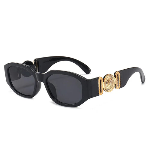 New Fashion Irregular Sunglasses Vintage Men Women Personlity Small