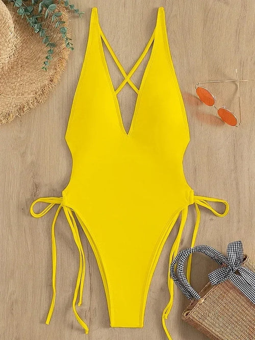 Swimsuit Woman 2024 Swimsuit Swimwear For Women Solid Push Up Women‘s