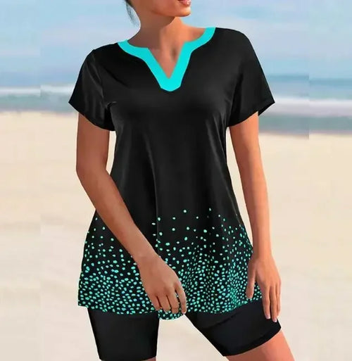 2025 New Plus Size S-6XL 3 Piece Tankini Swimsuits For Women Bathing