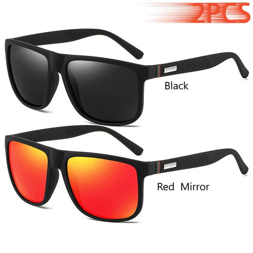 Fashion Vintage Square Sunglasses Men Women Luxury Brand Designer