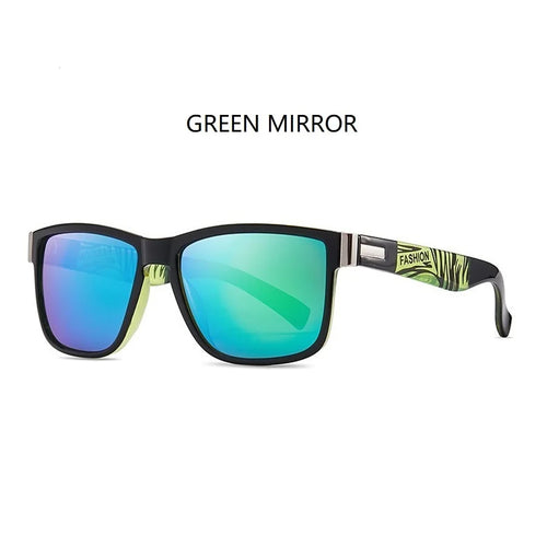 Fashion Vintage Square Sunglasses Men Women Driving Fishing Luxury