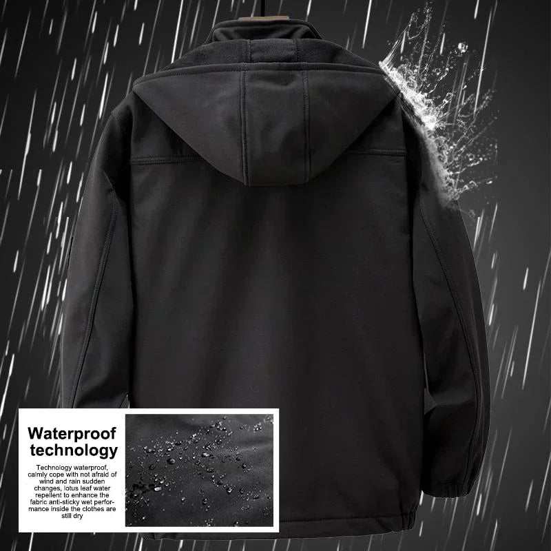 Men's Set Winter Autumn Work Men Sportswear 2 Piece Set Sporting Suit