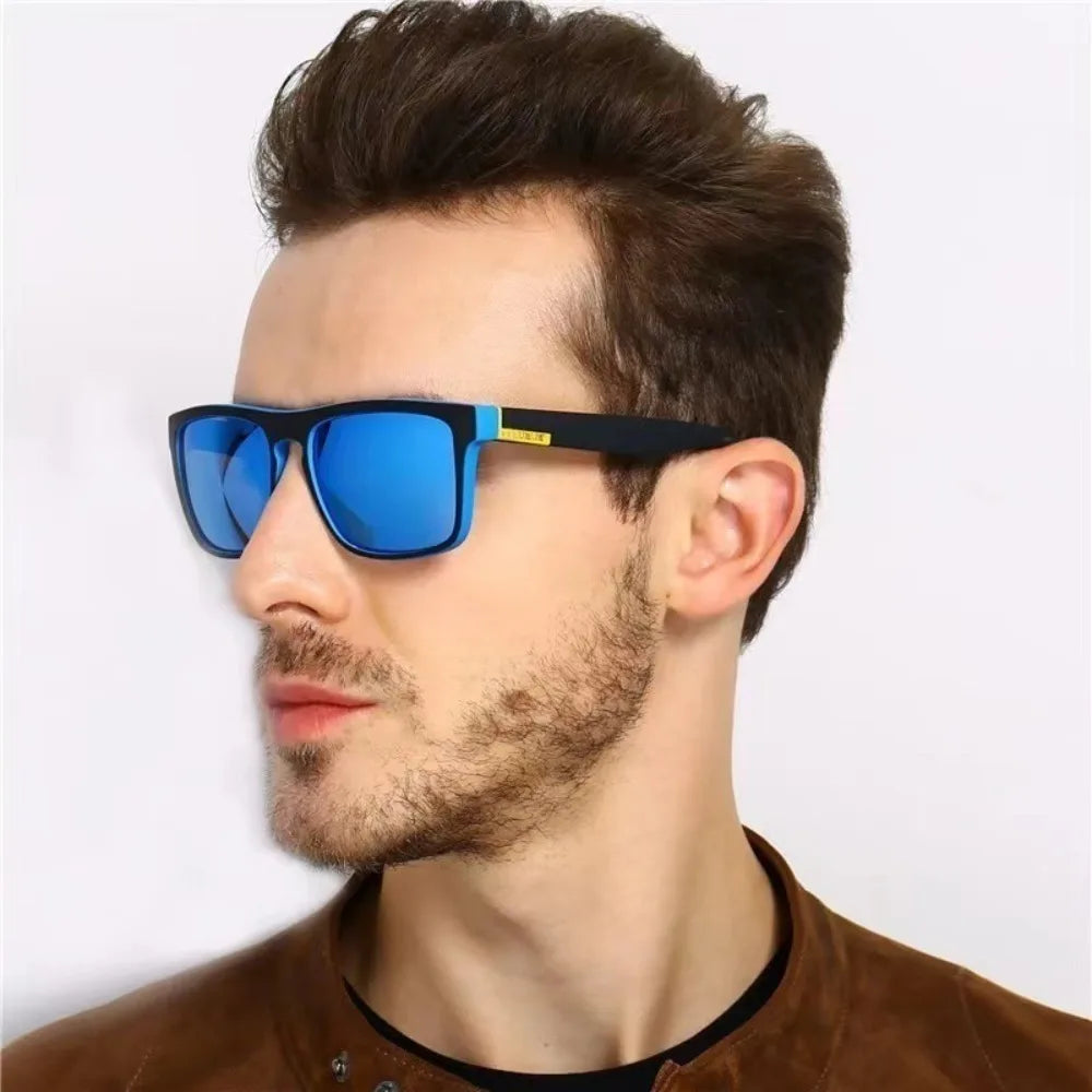 Driving Sun Glasses Metal Frame Goggles UV400 Anti-Glare Pilot