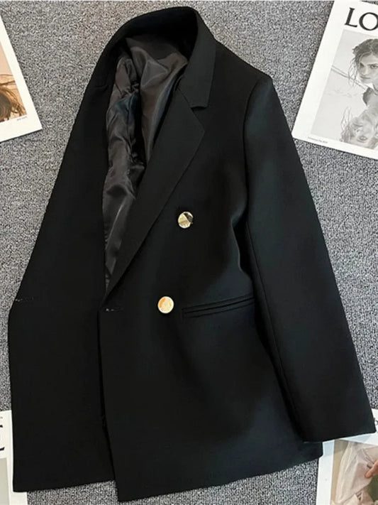 Women's Suit Coat Elegant Sports Casual Blazer Korean Fashion Luxury