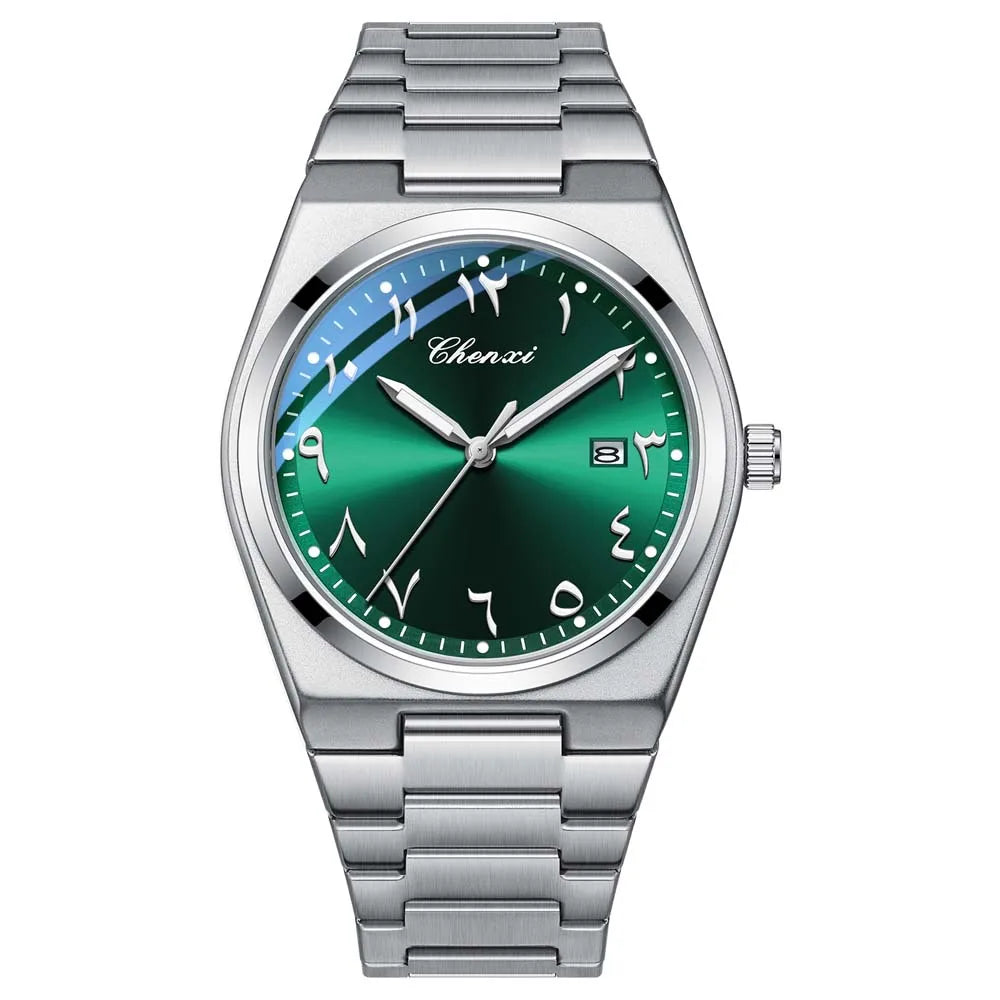 CHENXI New Men's Luxury Business Watch Eastern Arabic numerals Waterproof Fashion Wristwatch for Men Gift relojes para hombres