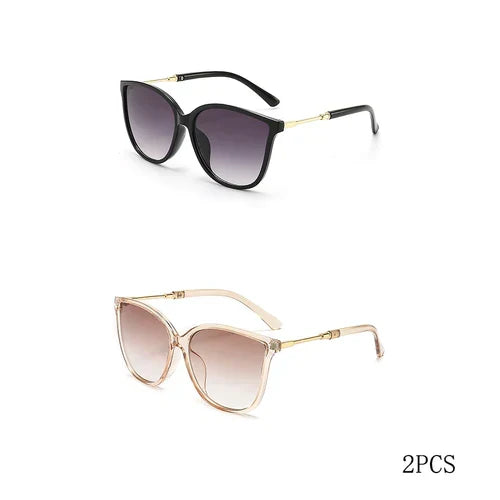 Vintage Cat Eye Sunglasses Woman Brand Designer Retro Mirror Sun