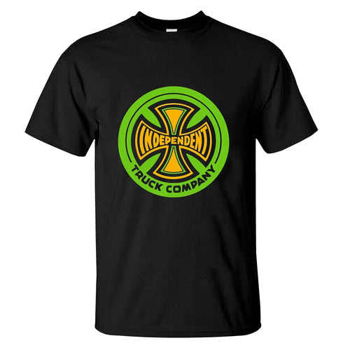 2025 Men T Shirt Casual Independent Skateboards T-shirt Oversized