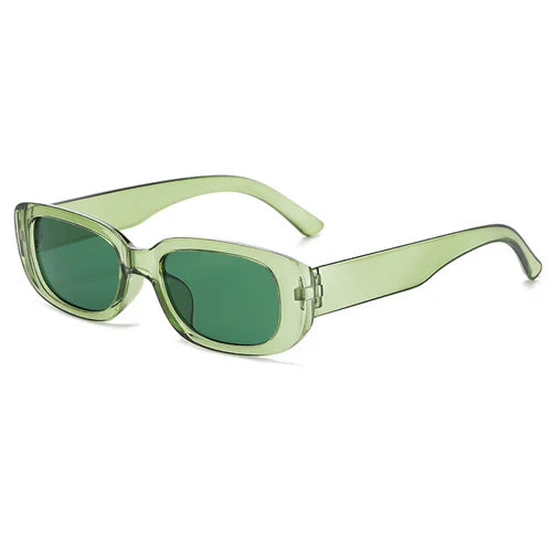Rectangle Fashion Sunglasses For Women Men Retro Vintage UV400 Sun