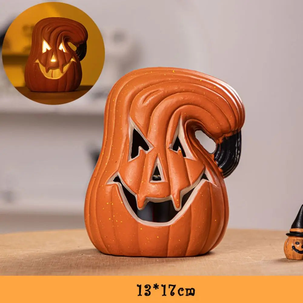 Halloween Decoration Pumpkins Lamp For Home Yard Garden Outdoor Decor Hallowen Horror House Skull Party Props Glow in The Dark