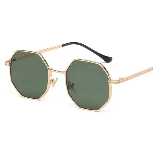 Fashion Retro Sunglasses Classic Metal Polygonal Sunglasses Sunglasses