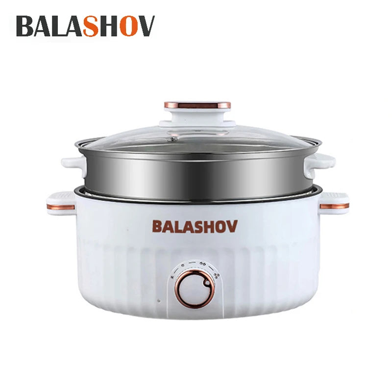 Portable Electric Multifunctional Cooker Household Double Layer Hot