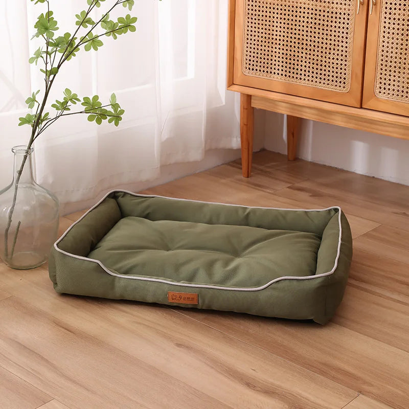 Thickened Filling All Season Dog Kennel Bite-resistant Medium Dog Sofa Bed 600D Oxford Cloth Waterproof Cat Nest Accessories