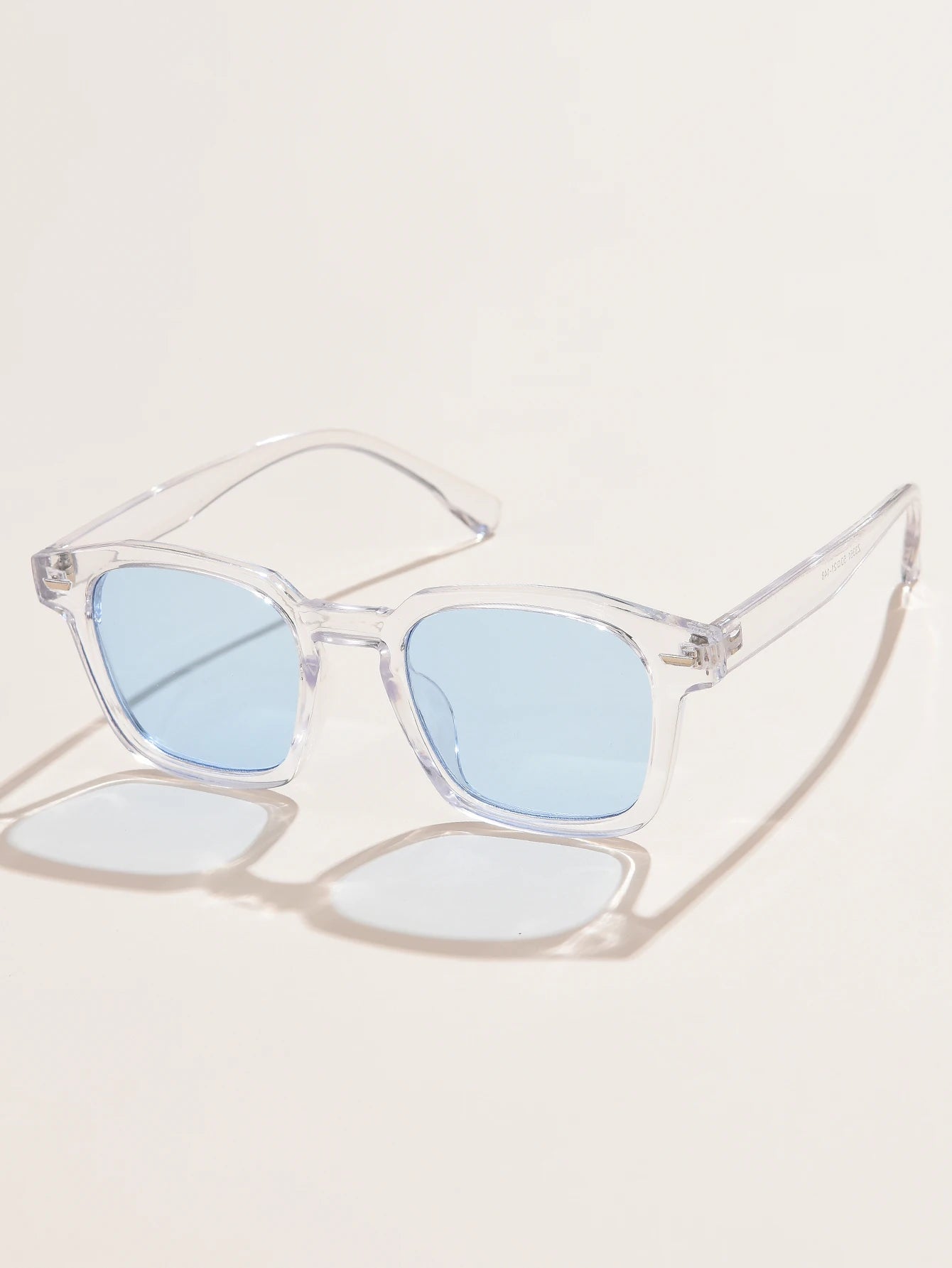 Popular Women's Sunglasses Trend Vintage Square Frame Black Yellow Sun