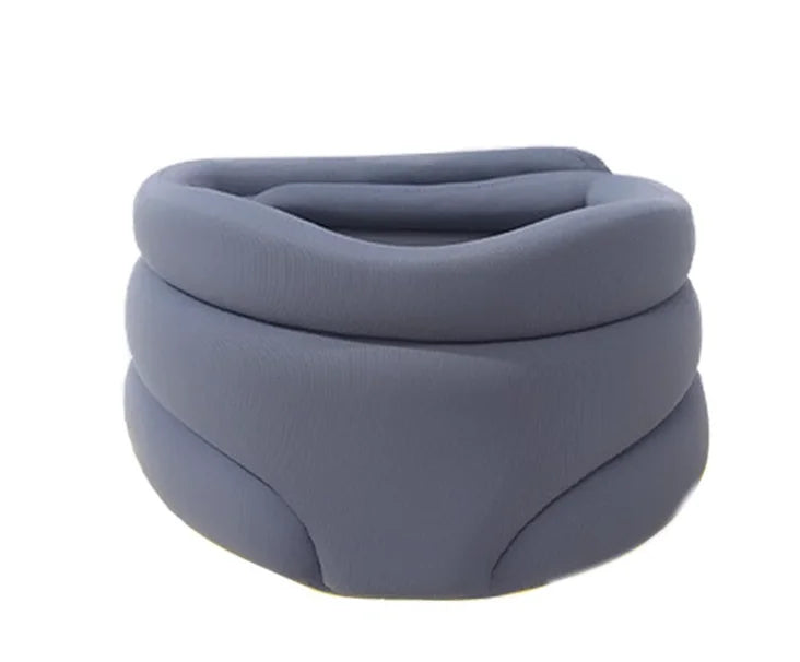 Neck Support Cervical Brace Adjustable Cervical Collar Soft Durable Foam for Relieve Cervical Pain Airplane Travel Nap Health