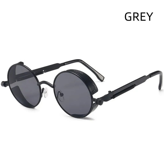 Steampunk Glasses New Fashion Round Sunglasses Europe And The United