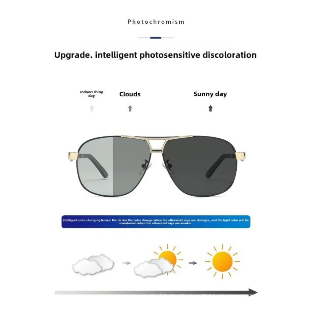 Polarized Color Changing Sunglasses Driving Glasses UV Protection