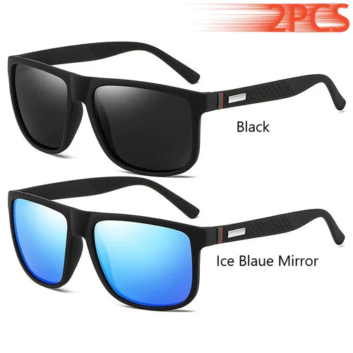 Fashion Vintage Square Sunglasses Men Women Luxury Brand Designer