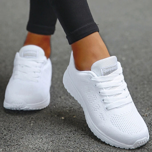 New Sneakers For Women Breathable Fashion Trainers Plus Size Women