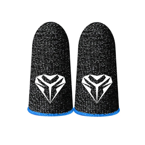 2 Pair Finger Cots Gaming Fingertips Cover Breathable Sweatproof