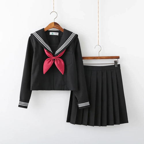 Japanese Style S-2XL Students Girls School Uniforms Girls Navy Costume