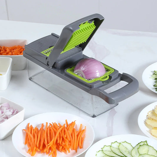 Multifunctional Vegetable Chopper Handle Food Grate Food Chopper