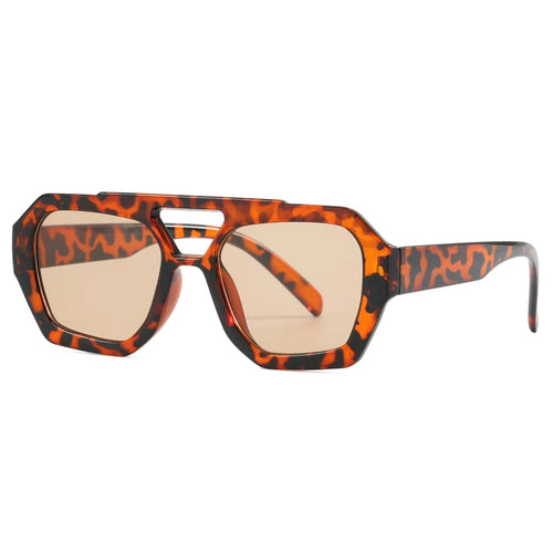 New Women's Fashion Irregular Square Sunglasses Personalized Retro