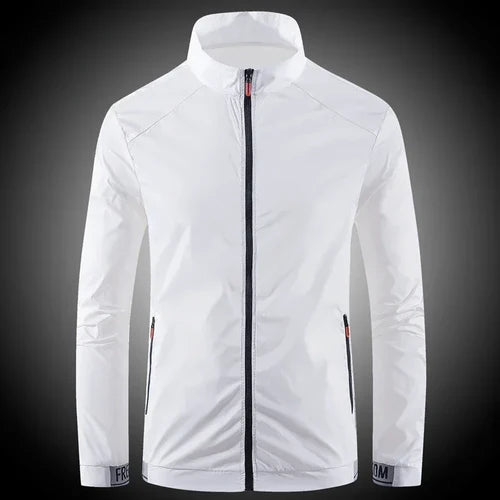 Sunscreen Coats Men's Breathable Sports Waterproof Jacket Summer UV