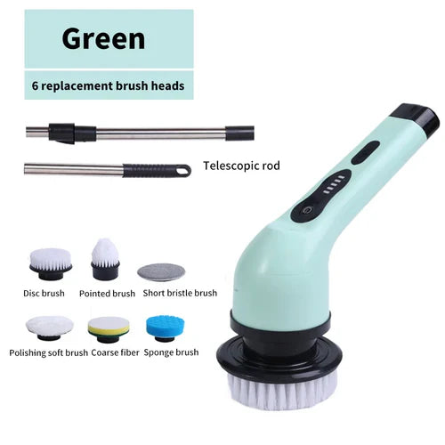 Wireless Electric Cleaning Brush Bathroom Window Kitchen Automotive