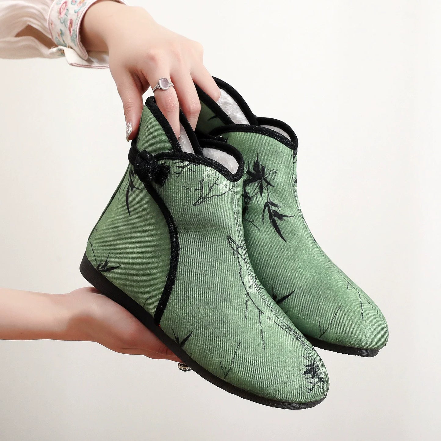 Fashion Thick Boots Casual Women Shoes Winter Boots Ladies Botas De Nieve Warm Botas Mujer Zapatos Cotton Shoes Woman Botines