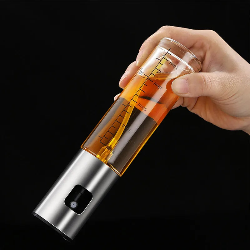 Glass Spray Bottle Kitchen Tool Spray Oiler Seasoning Condiment Bottle