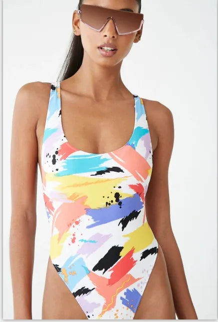 Swimsuit Women One Piece Suit 2023 Professional Sports Bathing Suit